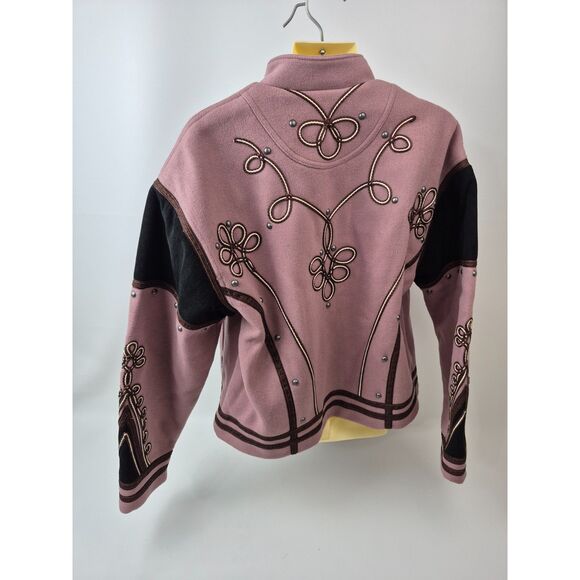 We The Free People Women's Woodrose Boy Band Bomber Jacket Size Small - Picture 5 of 7